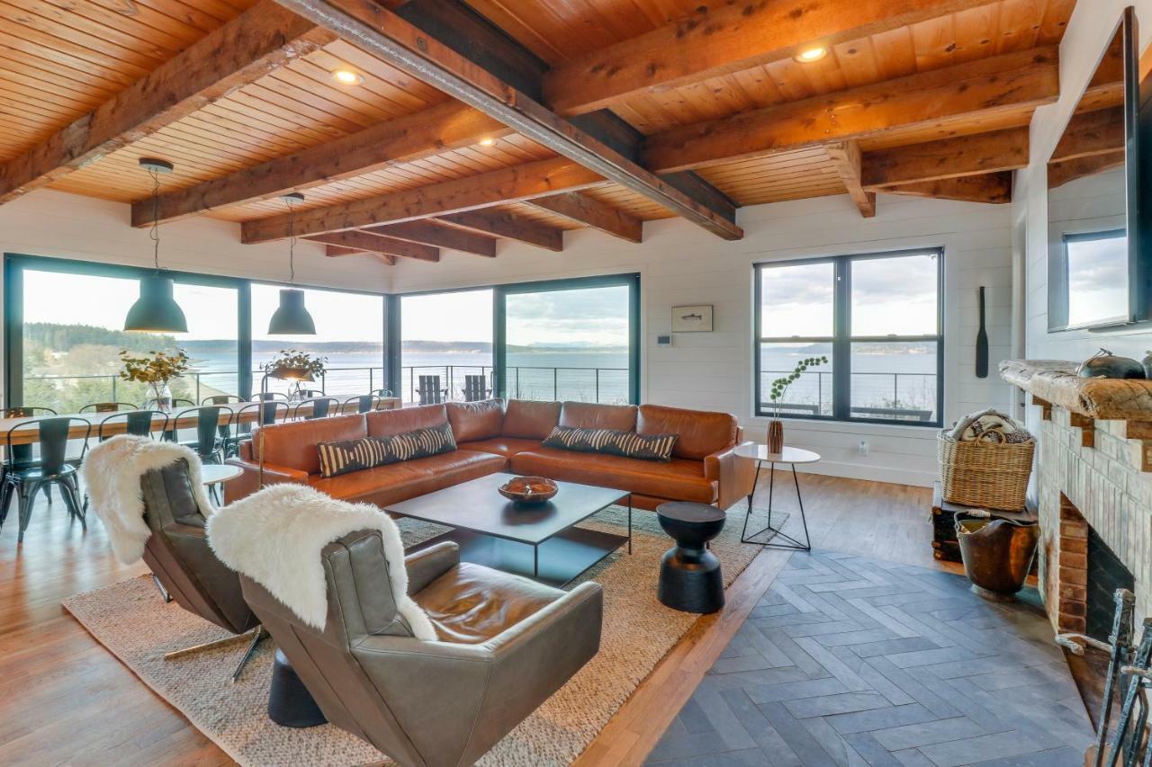 Whidbey Island Modern Farmhouse Greenbank Kültér fotó